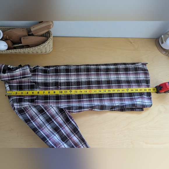 OK JEANS ! Y2K Men Casual Button Down Shirt Long Sleeve Western Size XL 100% Cot - Picture 9 of 9